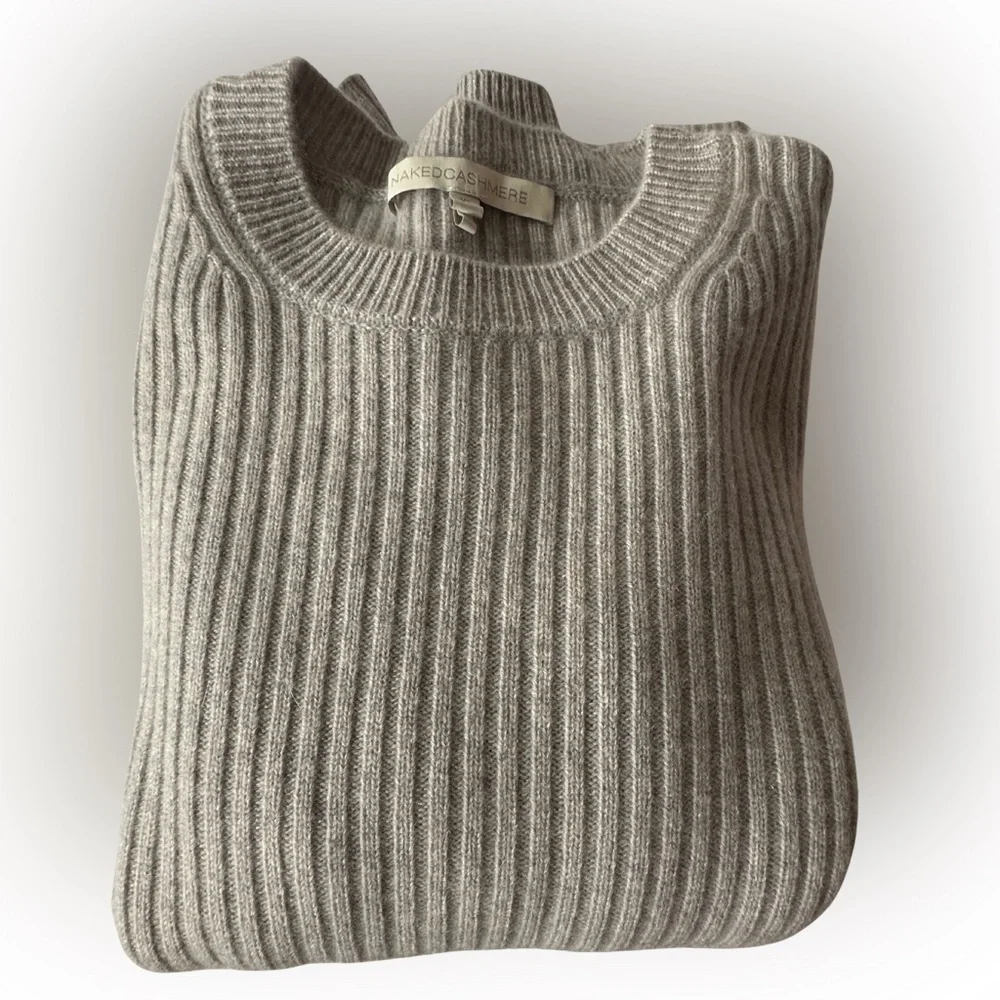 Naked Cashmere Ribbed Knit Set – Sweater + Pants Size XS - Picture 2 of 12